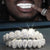 Cubic Zirconia Hip Hop Teeth Grills: Shine Like a Star with Our 2-Piece Set