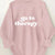 Cozy Plus Size Therapy Print Sweatshirt - Soft, Casual, Long Sleeve Crew Neck Design - Women's Relaxed Fit Clothing for Everyday Wear