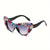 "Ruby" Women Luxury Colorful Jeweled Crystal  Sun Glasses